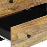 vidaXL Armoire latérale 60x33x75 cm bois massif de manguier