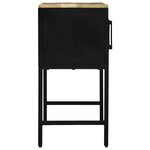 Buffet vidaXL 100x35x70 cm en bois massif brut de mangue