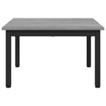 vidaXL Table basse Gris Sonoma 60 x 60 x 36 cm Bois d'ingénierie
