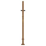 vidaXL Portail de jardin 105x155 cm acier corten