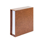 Album Multi-Collect Lindner avec boitier de protection. Couleur - Brun