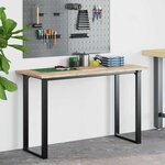 vidaXL Dessus de bureau non traité 120x60x2 cm bois d'acacia massif