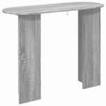 vidaXL Table console Sonoma gris 100 x 39 5 x 75 cm Bois d'ingénierie
