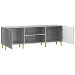 vidaXL Meuble TV Sonoma gris 150 x 31 x 50 cm Bois d'ingénierie