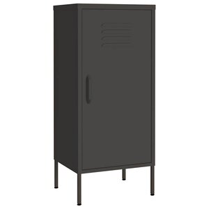 vidaXL Armoire de rangement Anthracite 42 5x35x101 5 cm Acier