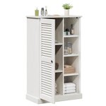 vidaXL Cabinet de salle de bain VIGO Blanc 67 5 x 34 x 110 cm