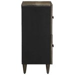vidaXL Buffet 60x33x75 cm Bois massif de manguier