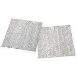 vidaXL Dalles de plancher autoadhésives 55 Pièces PVC 5 11 m² gris