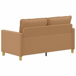 vidaXL Canapé Beige 156 x 81 x 87 5 cm Tissu