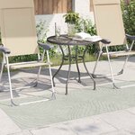 vidaXL Tapis de surface PALMERAS Vert 80 x 200 cm Polyester