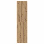 vidaXL Garde-robe chêne artisanal 100x50x200 cm bois d'ingénierie