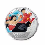 DC COMICS Monnaie de 100€ Argent JUSTICE LEAGUE