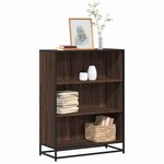 vidaXL Bibliothèque chêne marron 80 5x35x107 5 cm bois d'ingénierie