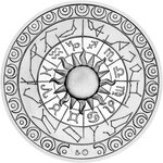 Monnaie LEO Sign of Zodiac Medaille Argent 2026 (PRÉCOMMANDE)