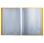 Protège-documents En Polypropylène Souple Opak 120 Vues - A4 - Jaune - X 8 - Exacompta