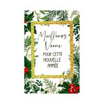 Carte De Voeux - Meilleurs Voeux Pour Cette Nouvelle Année  Visuel Aléatoire*