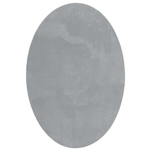 vidaXL Tapis HUARTE Gris 170 x 120 cm 100 Polyester