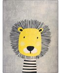 Tapis pour chambre Enfant 120 x 160 cm - Gris