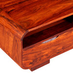vidaXL Table basse Bois massif 90x40x35 cm