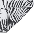 vidaXL Tapis d'extérieur ARAKIL Noir 140x200 cm PP