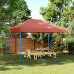 vidaXL Tente de fête 292 x 440 x 315 cm Terre cuite Tissu Oxford