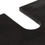 vidaXL Ensemble de meubles salle de bain 2 Pièces bois de manguier massif