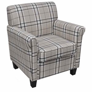 vidaXL Fauteuil avec coussin Crème Tissu