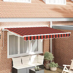 vidaXL Cadre d'auvent Orange et Noir 300 x 200 cm