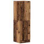 vidaXL Ensemble d'armoires de cuisine 2 Pièces vieux bois