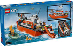 LEGO City 60504 - Bateau de sauvetage et hélicoptère des garde‑côtes  742 pièces dès 7 ans