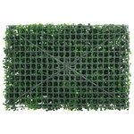  vidaXL Clôture à plantes artificielles 6 Pièces vert 40x60 cm