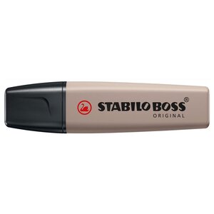 Surligneur boss original naturecolors - gris taupe x 10 stabilo