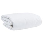 vidaXL Couettes et Duvets Blanc 140 x 220 cm Bas