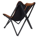 Bo-Camp Chaise de repos Molfat Marron argile