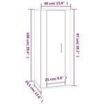 vidaXL Ensemble de meubles TV 3 Pièces Chêne marron Bois d'ingénierie