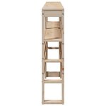 vidaXL Tête de lit avec étagères 180 cm bois massif de pin