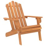 vidaXL Ensemble de salon de jardin Adirondack 3 Pièces bois acacia solide