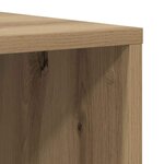 vidaXL Ensemble meuble TV 2 Pièces chêne artisanal 107 x 35 x 37 cm