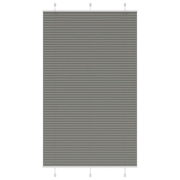 vidaXL Store plissé anthracite 120x200 cm largeur du tissu 119 4 cm