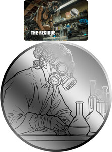 Pièce de monnaie en Palladium 12 Dollars g 0.031 (1/1000 oz) Millésime 2026 RESIDUE 1/1000 (PRÉCOMMANDE)