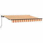 vidaXL Auvent Rétractable Multicolore 350 x 200 cm