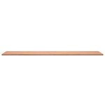 vidaXL Dessus de bureau 200x55x2 5 cm bois massif de hêtre