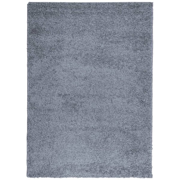 vidaXL Tapis shaggy PAMPLONA poils longs moderne bleu 240x340 cm