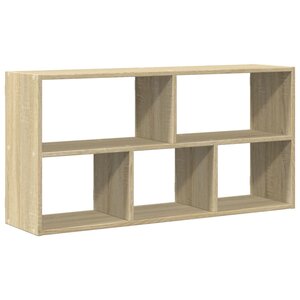 vidaXL Étagère murale chêne sonoma 100x25x50 cm bois d'ingénierie