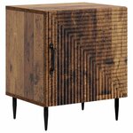 vidaXL Cabinet de chevet 2 pc Bois ancien 43 x 34 5 x 50 cm