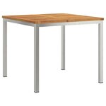 vidaXL Table de salle à manger / Table de repas 90x90x75 cm