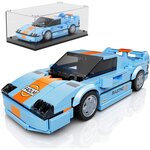 Mould King 27077 - F40 LM Sports Car + Vitrine