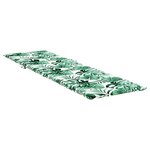vidaXL Coussin de transat ensoleillé Vert 200 x 70 x 4 cm Tissu Oxford