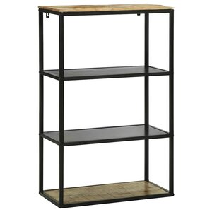 vidaXL Bibliothèque Marron 70 x 35 x 110 cm Bois de manguier massif