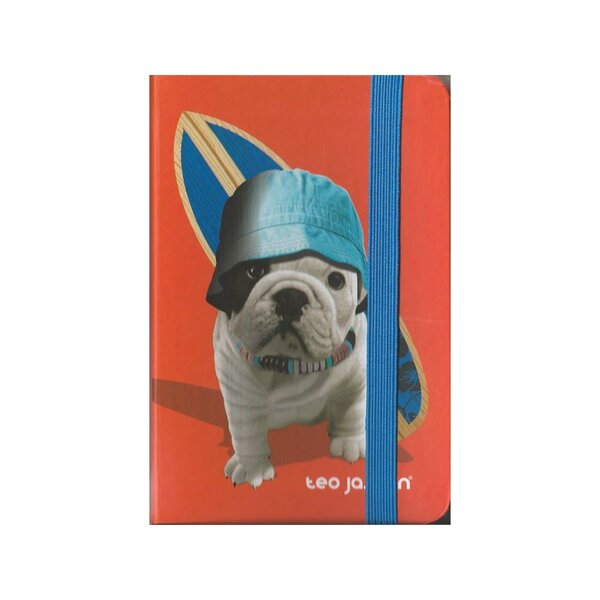 Téo jasmin - carnet rigide téo dude (surfer)